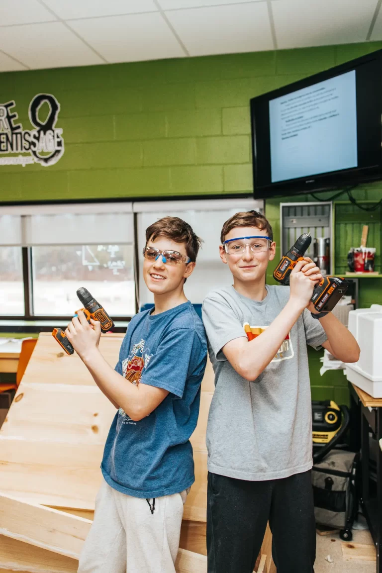 Centre scolaire de Samuel-de-Champlain students